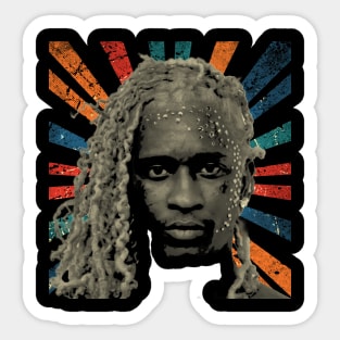 sketc vintage Young Thug #2 Sticker